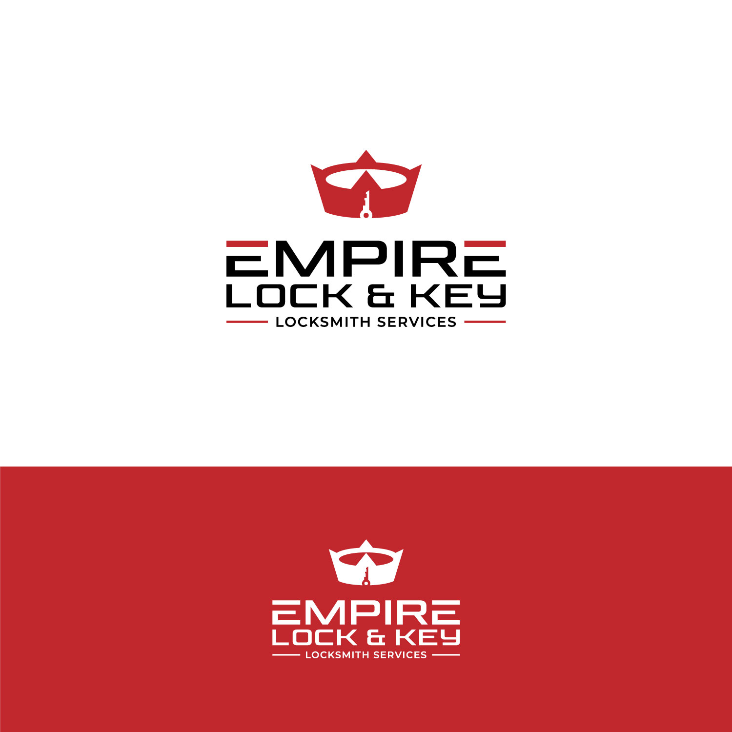 Diseño de Logo por Onerio para Empire Lock & Key | Diseño #31468375