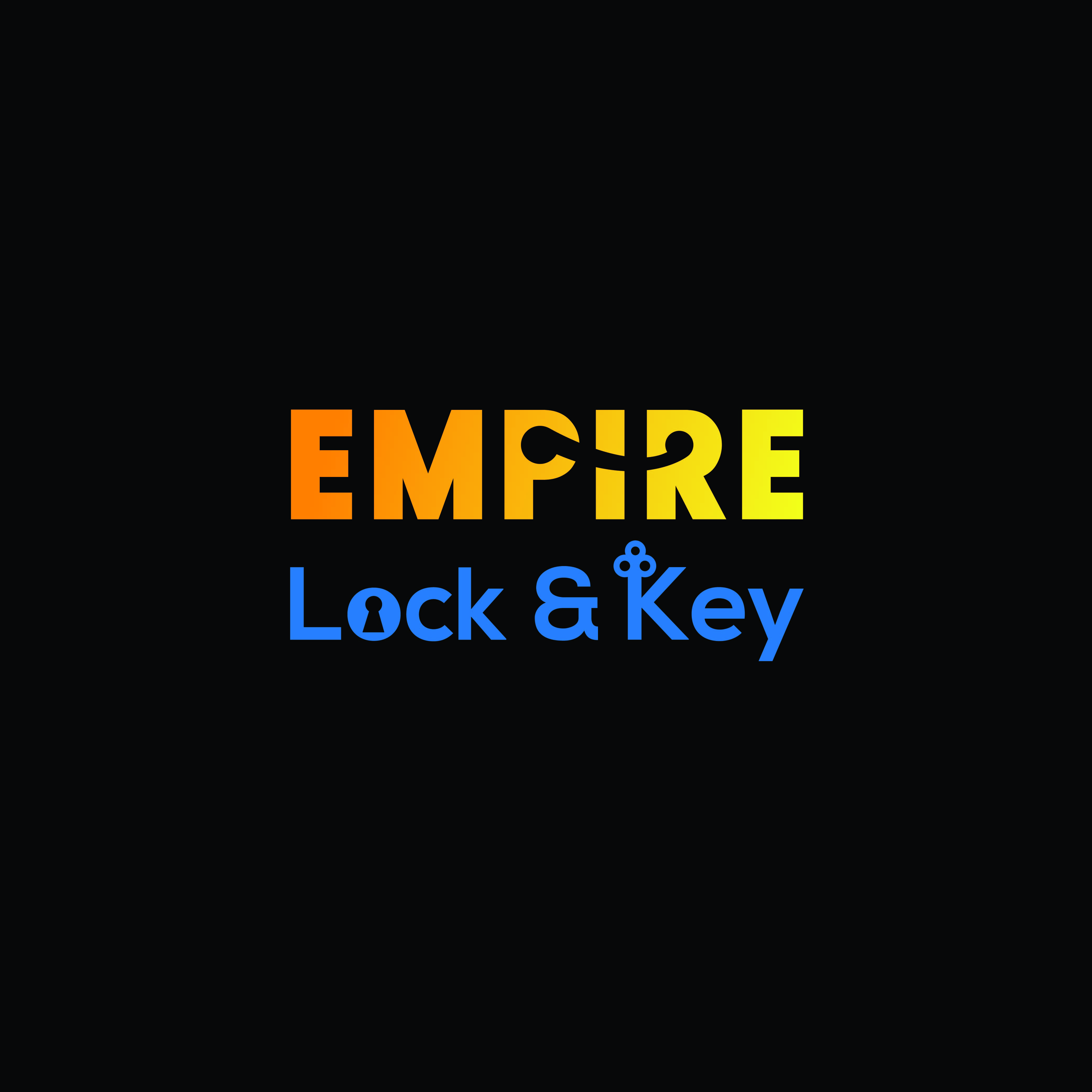 Diseño de Logo por khizar_911 para Empire Lock & Key | Diseño #31468023