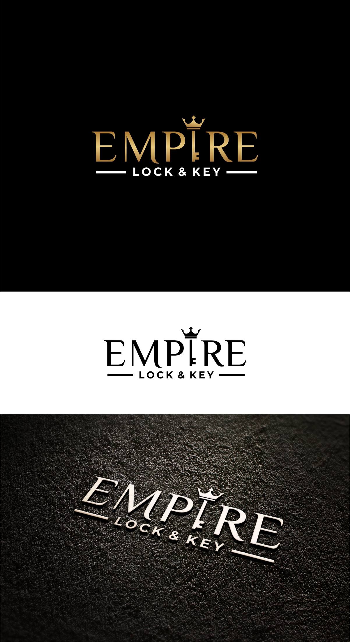 Diseño de Logo por Eppeok para Empire Lock & Key | Diseño #31444441