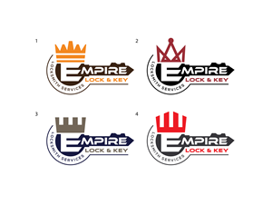 Logo Design by geni for Empire Lock & Key | Design: #31474619