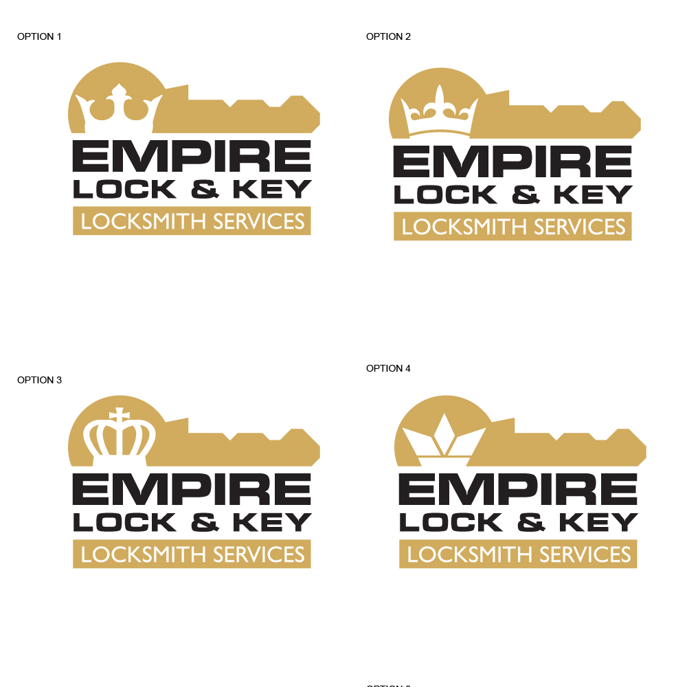 Diseño de Logo por Fendr para Empire Lock & Key | Diseño #31511139