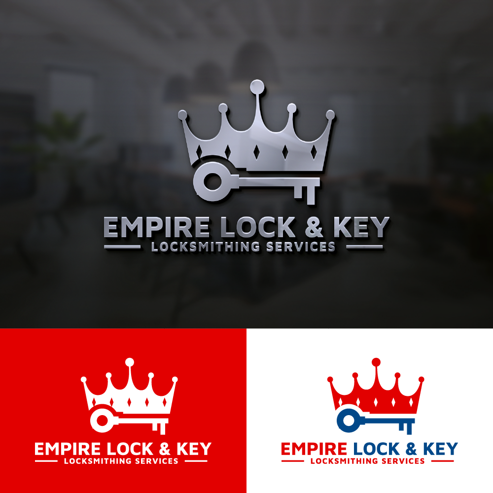 Diseño de Logo por Ayub Zafar para Empire Lock & Key | Diseño #31458956