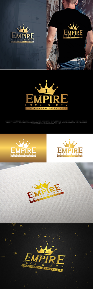 Diseño de Logo por Ayub Zafar para Empire Lock & Key | Diseño: #31505576