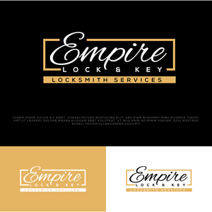 Diseño de Logo por Ayub Zafar para Empire Lock & Key | Diseño: #31510066