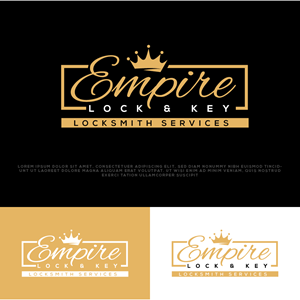 Diseño de Logo por Ayub Zafar para Empire Lock & Key | Diseño: #31510067