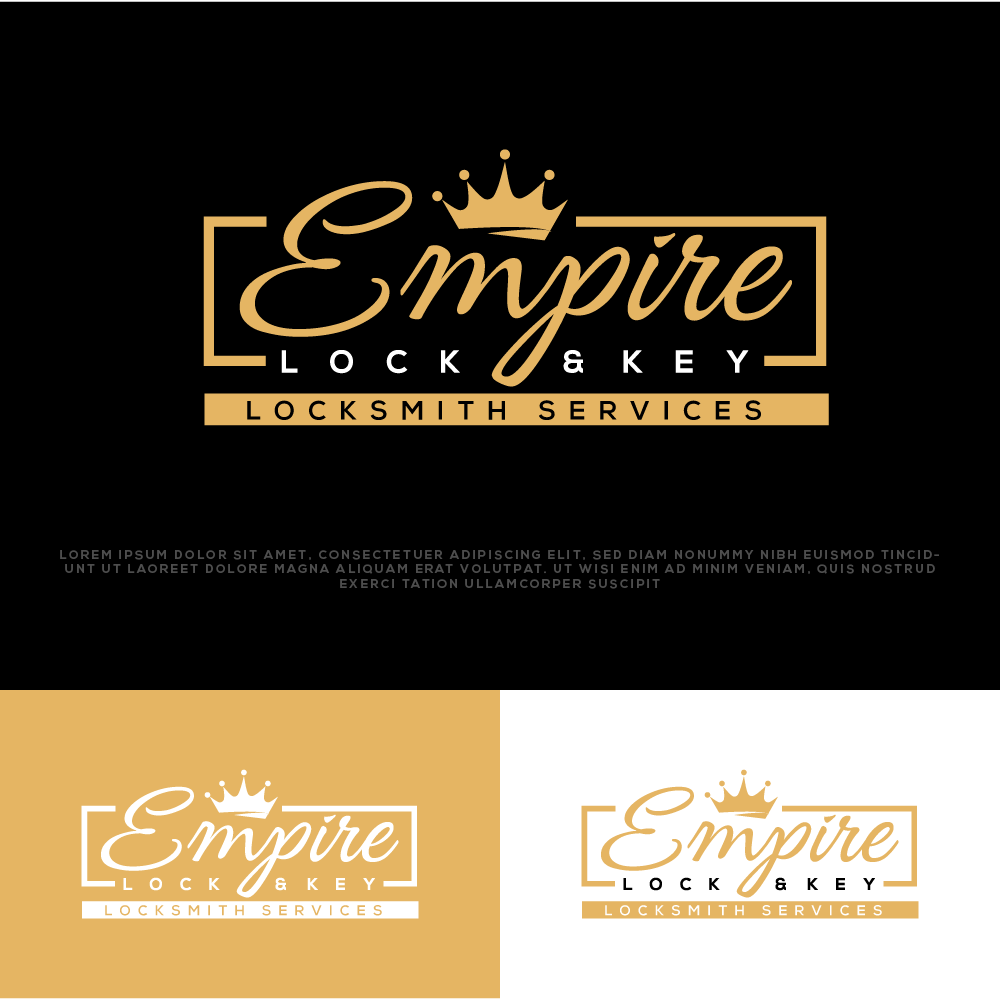 Logo Design by AyubZafar for Empire Lock & Key | Design #31510068