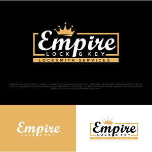 Logo Design by Ayub Zafar for Empire Lock & Key | Design: #31510069