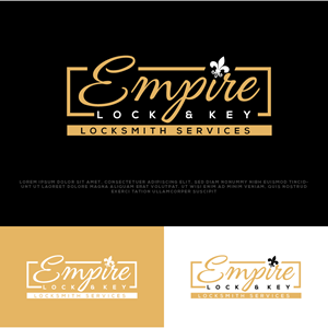 Diseño de Logo por Ayub Zafar para Empire Lock & Key | Diseño: #31510074