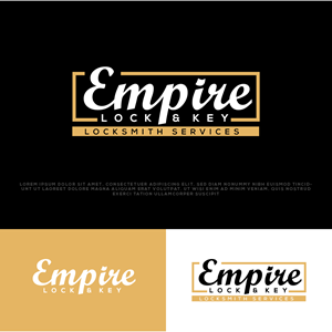 Diseño de Logo por Ayub Zafar para Empire Lock & Key | Diseño: #31510076