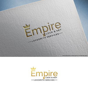 Logo Design by flora.c design for Empire Lock & Key | Design: #31466962