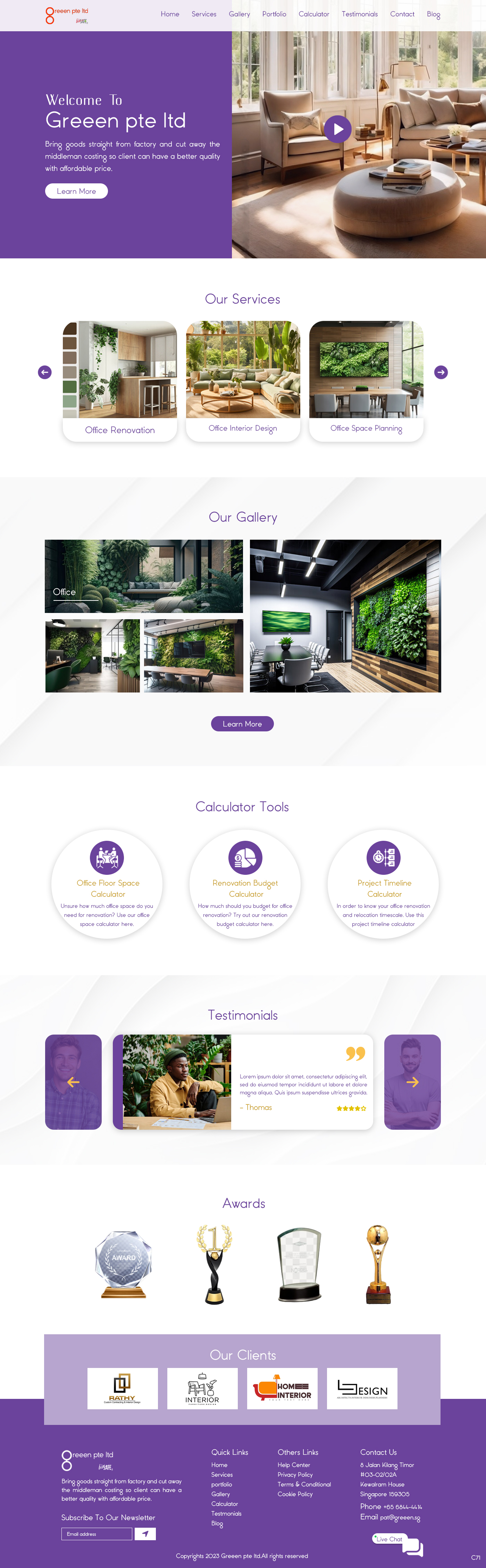 Web Design by pb for this project | Design #31463096