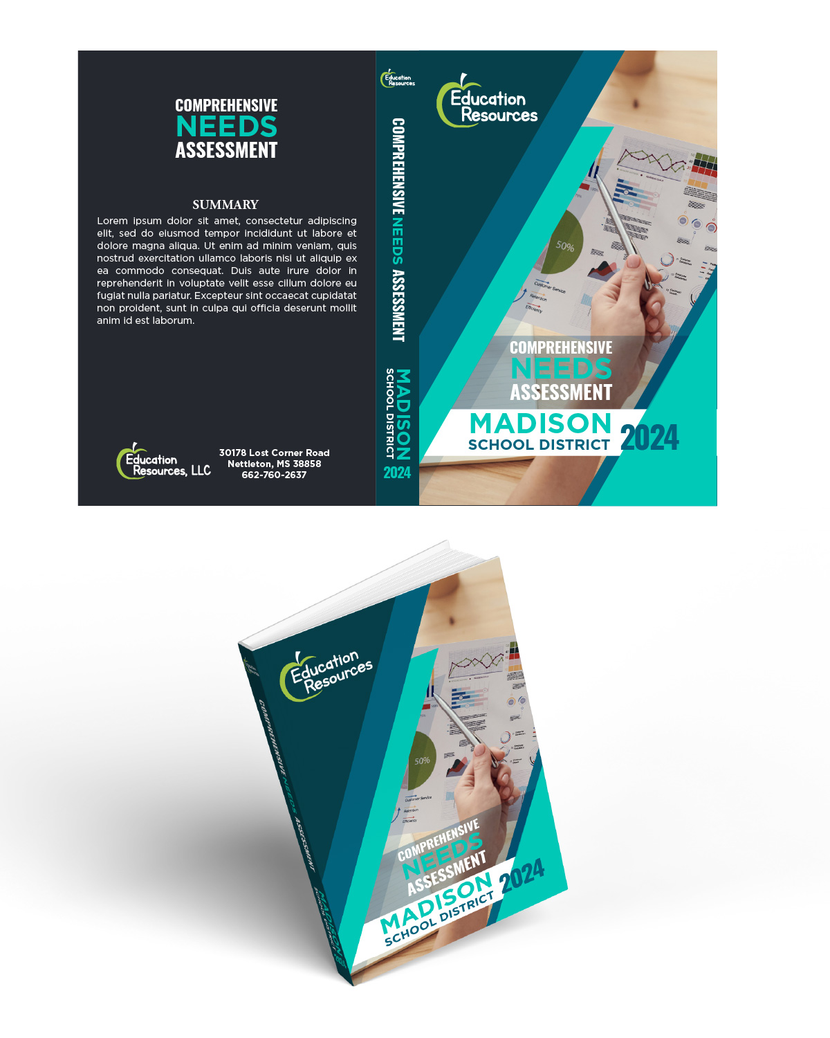 Book Cover Design by Sergio Coelho for Education Resources | Design #31447624