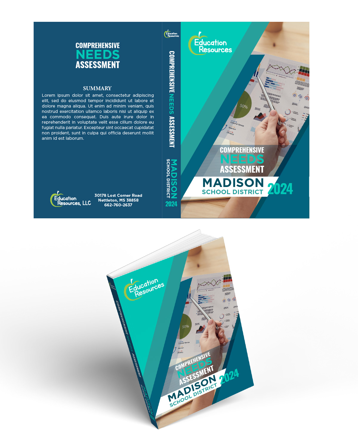 Book Cover Design by Sergio Coelho for Education Resources | Design #31447875
