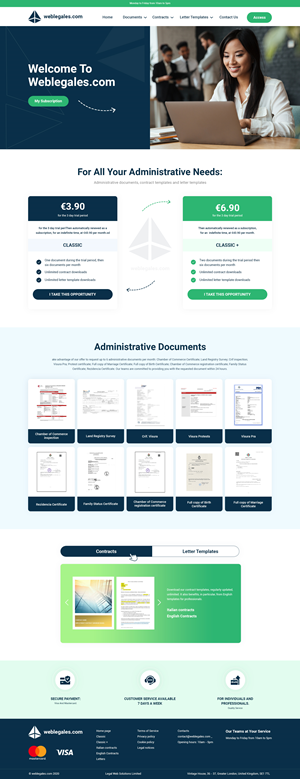 Web Design par creative.bugs pour LEGAL WEB SOLUTIONS LIMITED | Design : #31494682