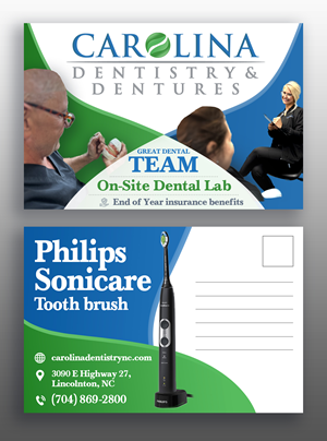Stationery Design by Md. Humayun for Carolina Dentistry & Dentures | Design #31455462