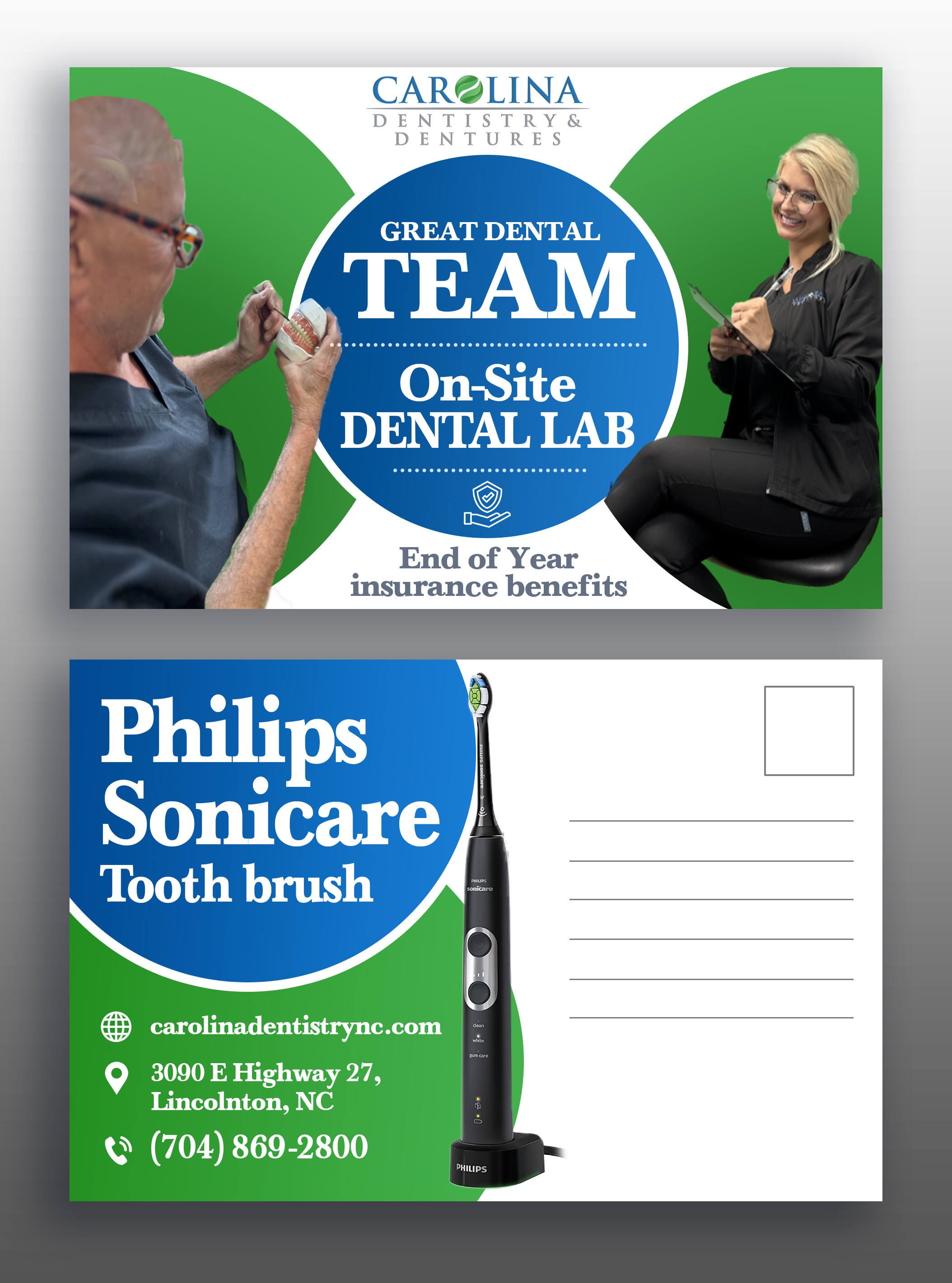 Design de Papeterie par Md. Humayun pour Carolina Dentistry & Dentures | Design #31455562