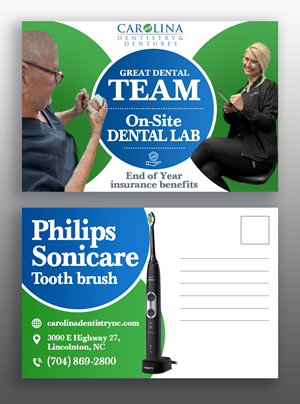 Stationery Design by Md. Humayun for Carolina Dentistry & Dentures | Design: #31455562