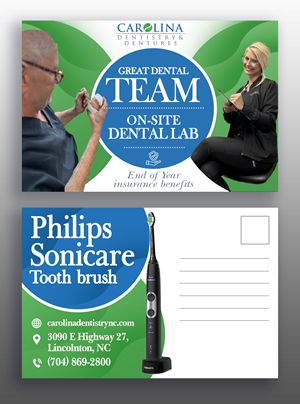 Stationery Design by Md. Humayun for Carolina Dentistry & Dentures | Design: #31471238