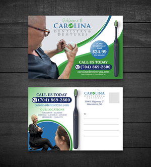 Schreibwaren-Design von Sun Moon Graphic Designer für Carolina Dentistry & Dentures | Design: #31450515