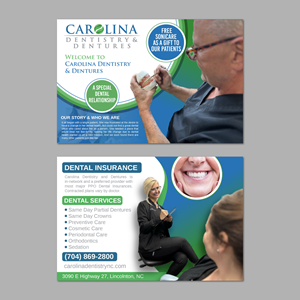 Stationery Design by LAXMI DESIGNHUB for Carolina Dentistry & Dentures | Design #31458059