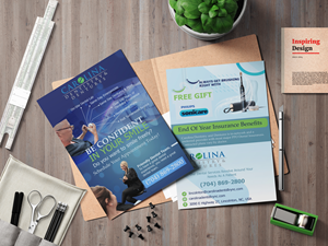 Schreibwaren-Design von Mansoorqure für Carolina Dentistry & Dentures | Design: #31458918