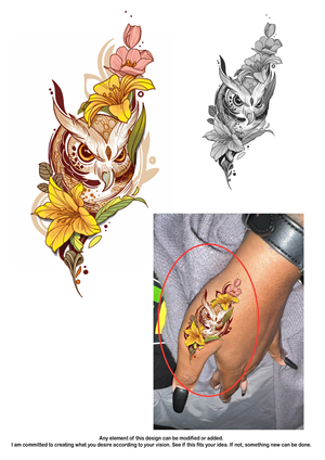 Tattoo Design by KwinArts for this project | Design: #31450722
