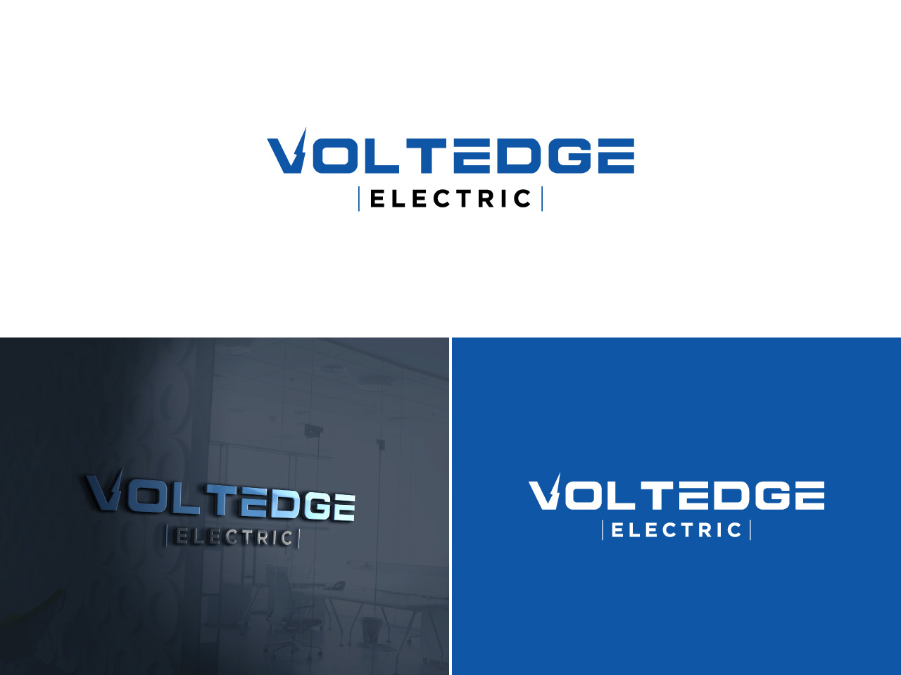 Logo Design by Ashrafaraf for Volt Edge Electric | Design #31461924