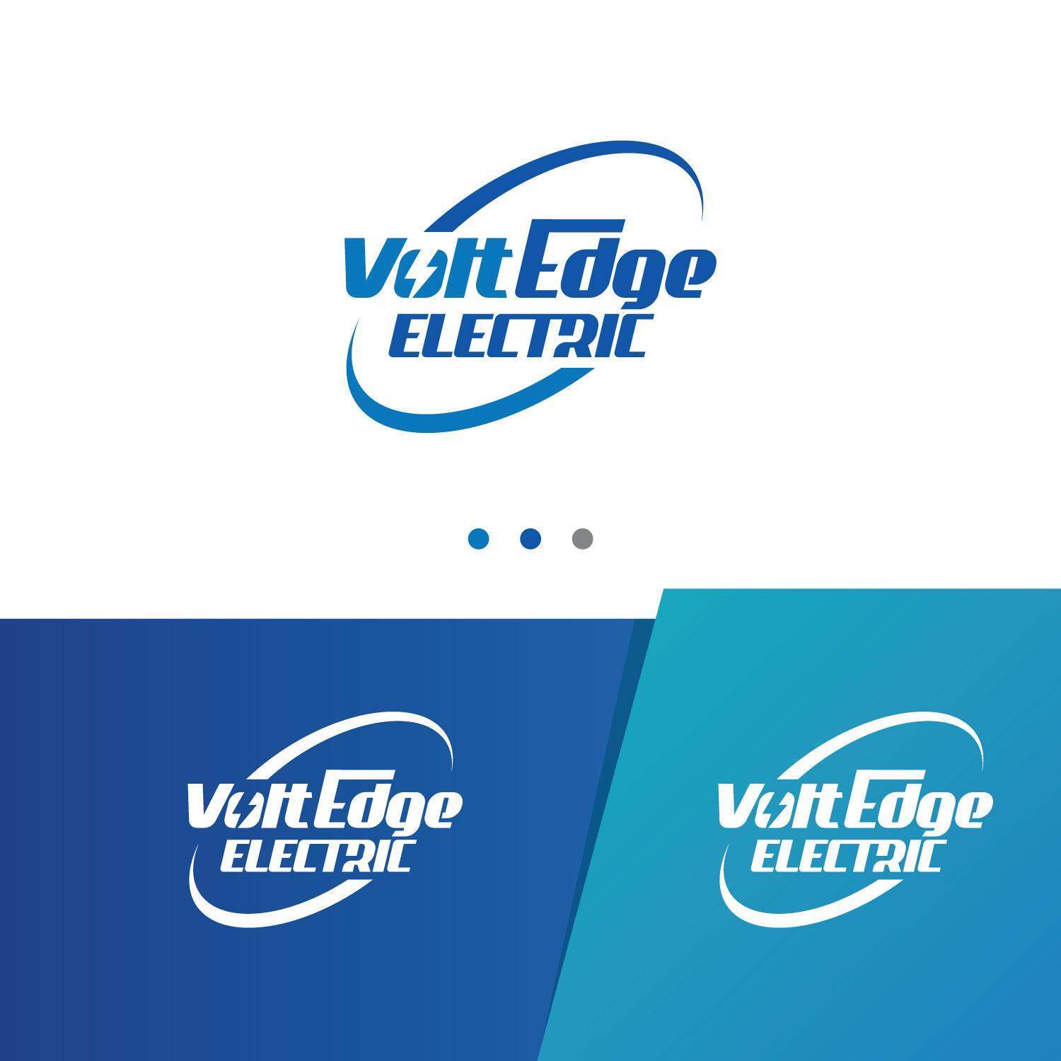 Logo Design by Revolt Team for Volt Edge Electric | Design #31453098