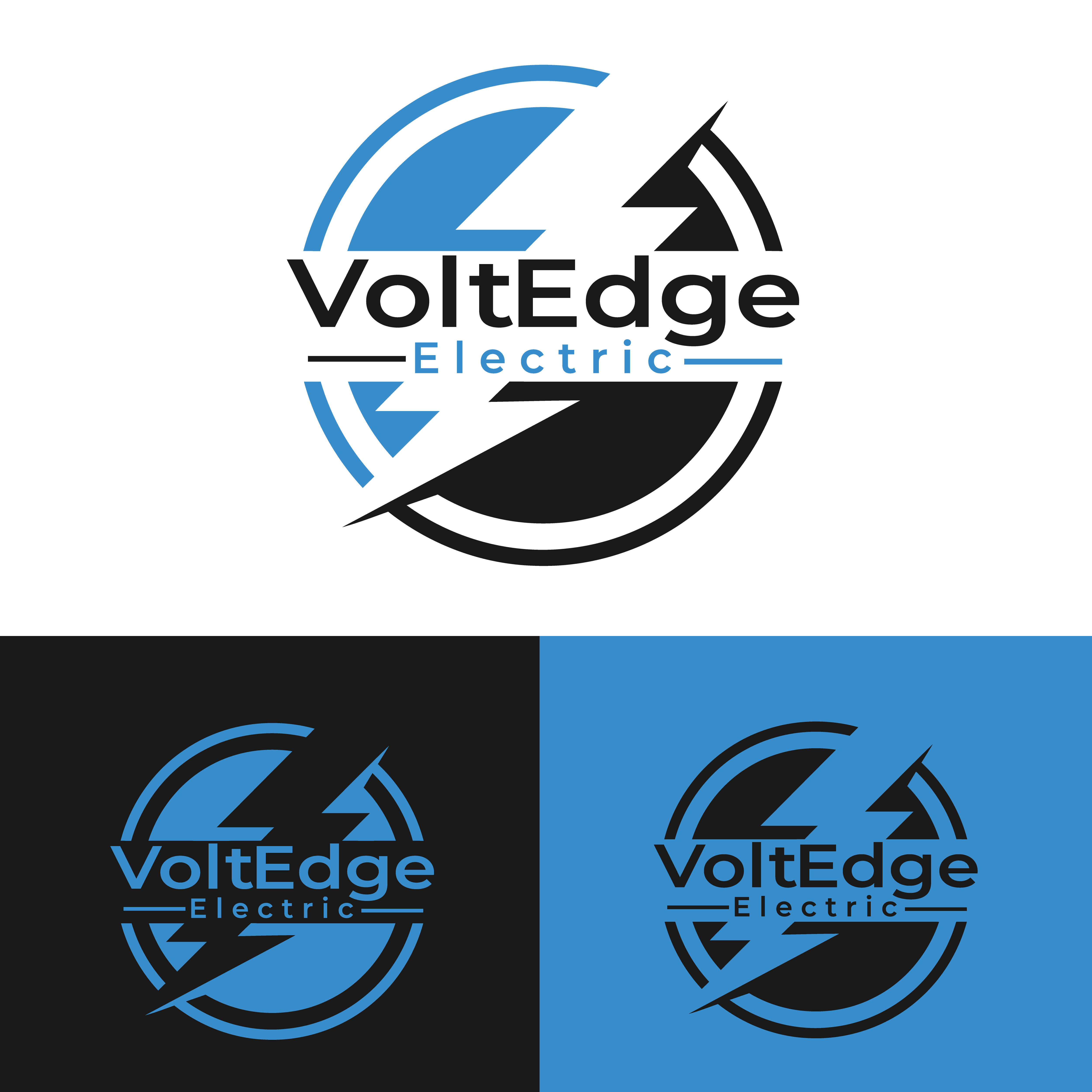 Logo Design by khadiga90 for Volt Edge Electric | Design #31451121