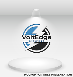 Logo Design by khadiga90 for Volt Edge Electric | Design: #31451138