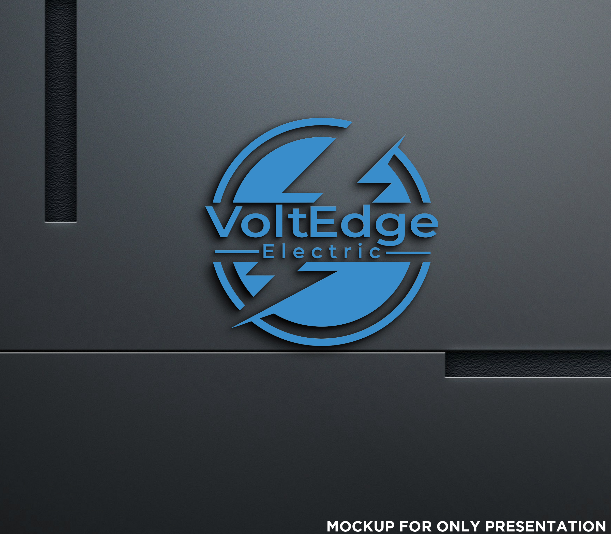 Logo Design by khadiga90 for Volt Edge Electric | Design #31451145