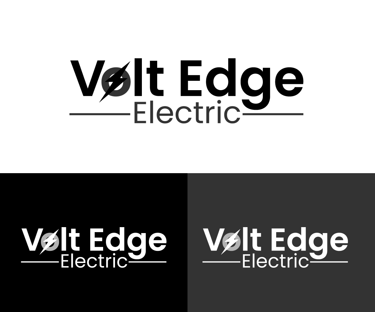 Logo Design by Design Radz for Volt Edge Electric | Design #31492670