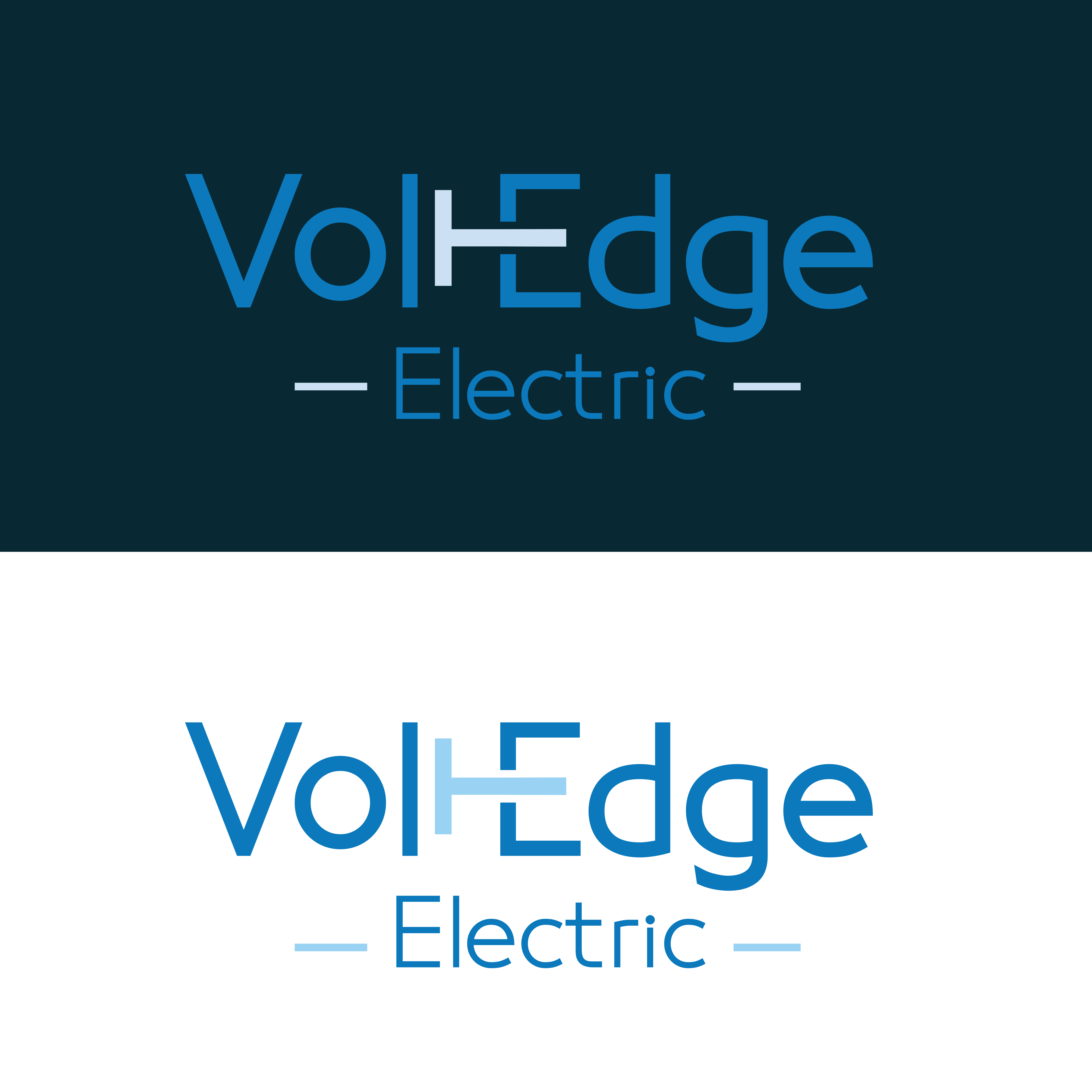 Logo Design by Ahmed_Alminiawy for Volt Edge Electric | Design #31477895