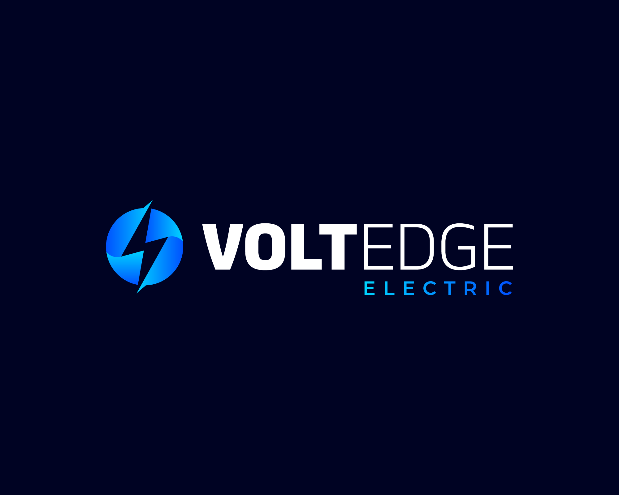 Logo Design by AlexMorisseau for Volt Edge Electric | Design #31454373