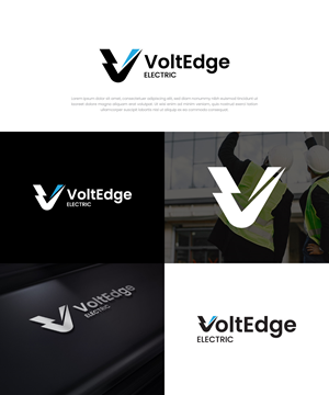 Logo Design by TrisDesign for Volt Edge Electric | Design: #31449500