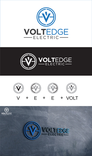 Logo Design by M Habib for Volt Edge Electric | Design: #31497194