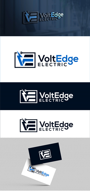 Logo Design by M Habib for Volt Edge Electric | Design: #31499426