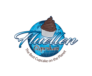 Diseño de Logo por LogoPoko para Fluellen Cupcakes | Diseño: #31454791