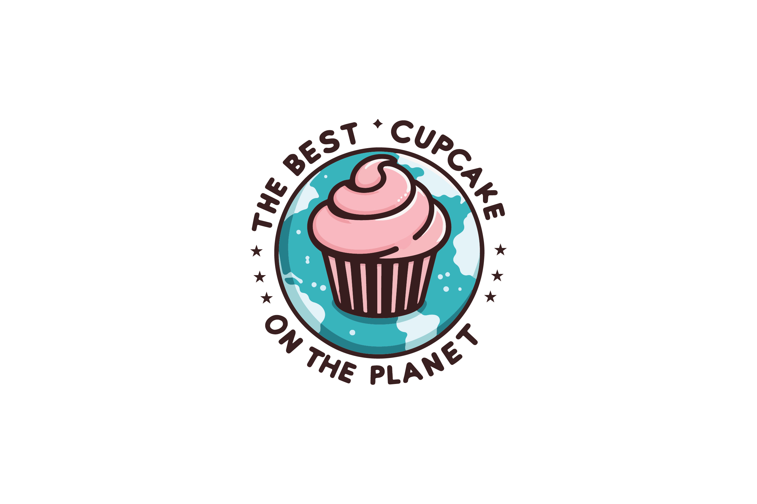 Logo Design by Badhon Chakrabarty for Fluellen Cupcakes | Design #31449976