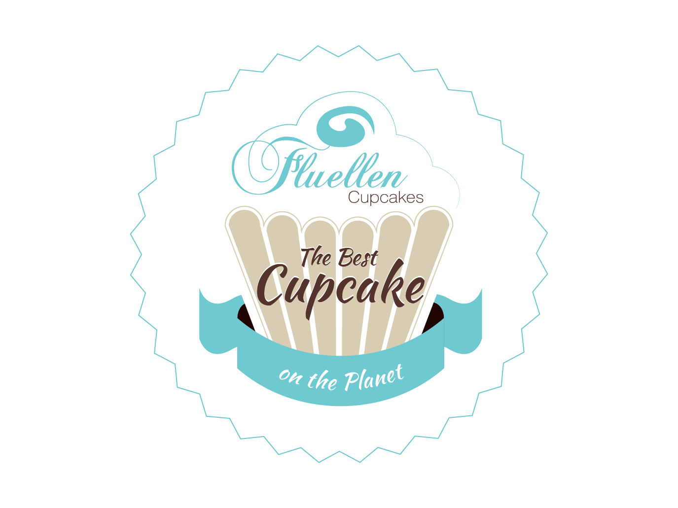 Logo Design by dhamkith for Fluellen Cupcakes | Design #31485590