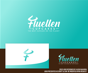 Diseño de Logo por alvinnavarra para Fluellen Cupcakes | Diseño: #31478209