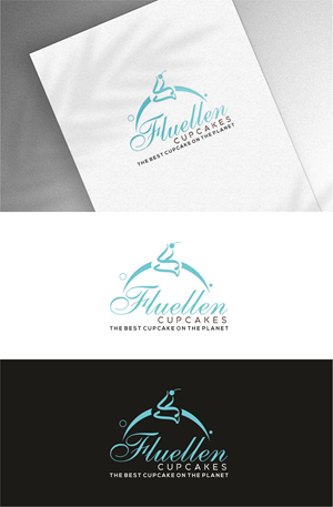 Logo Design by Dave Paresh for Fluellen Cupcakes | Design #31497771