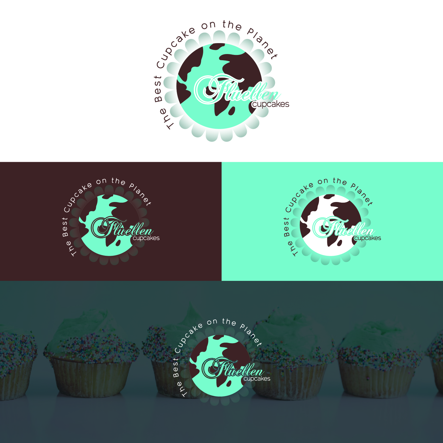 Logo Design by Maxo-Biz for Fluellen Cupcakes | Design #31461169
