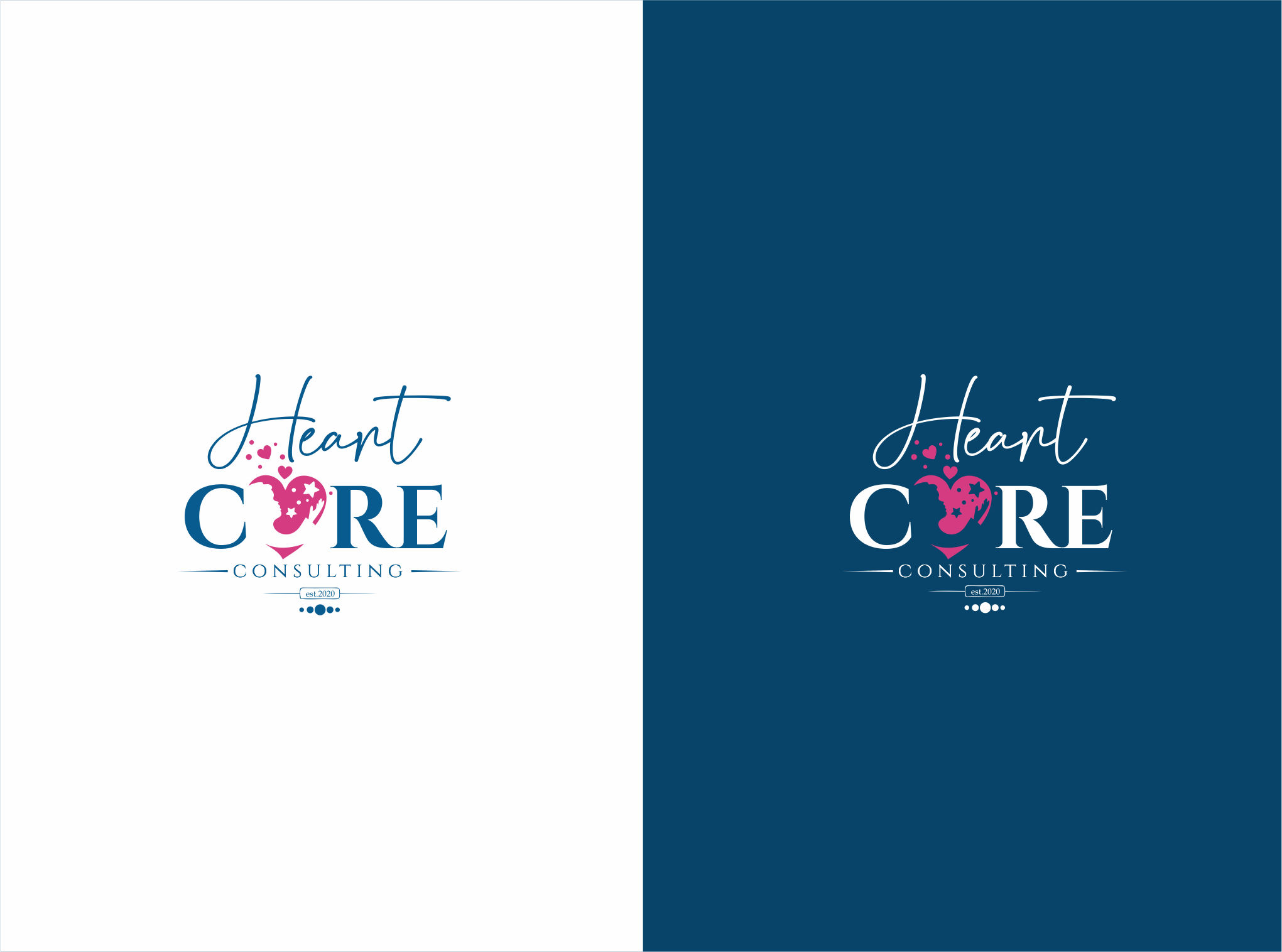 Logo Design by nikkiblue for Heart Core Consulting | Design #31493258