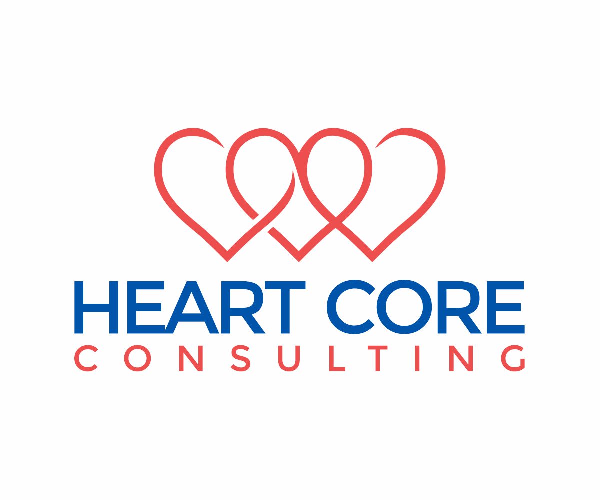 Logo Design by Thati Designs for Heart Core Consulting | Design #31452357