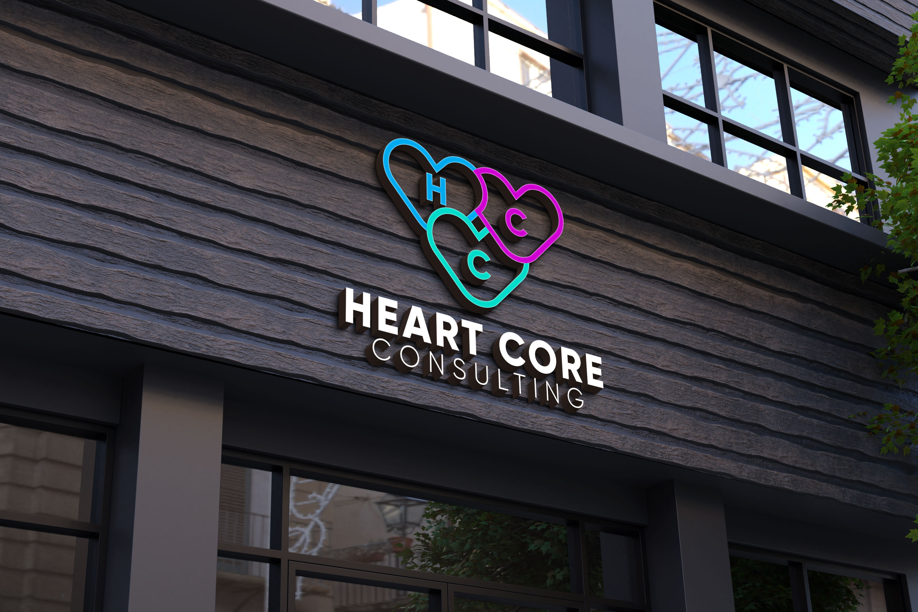 Logo-Design von Kavth für Heart Core Consulting | Design #31493586