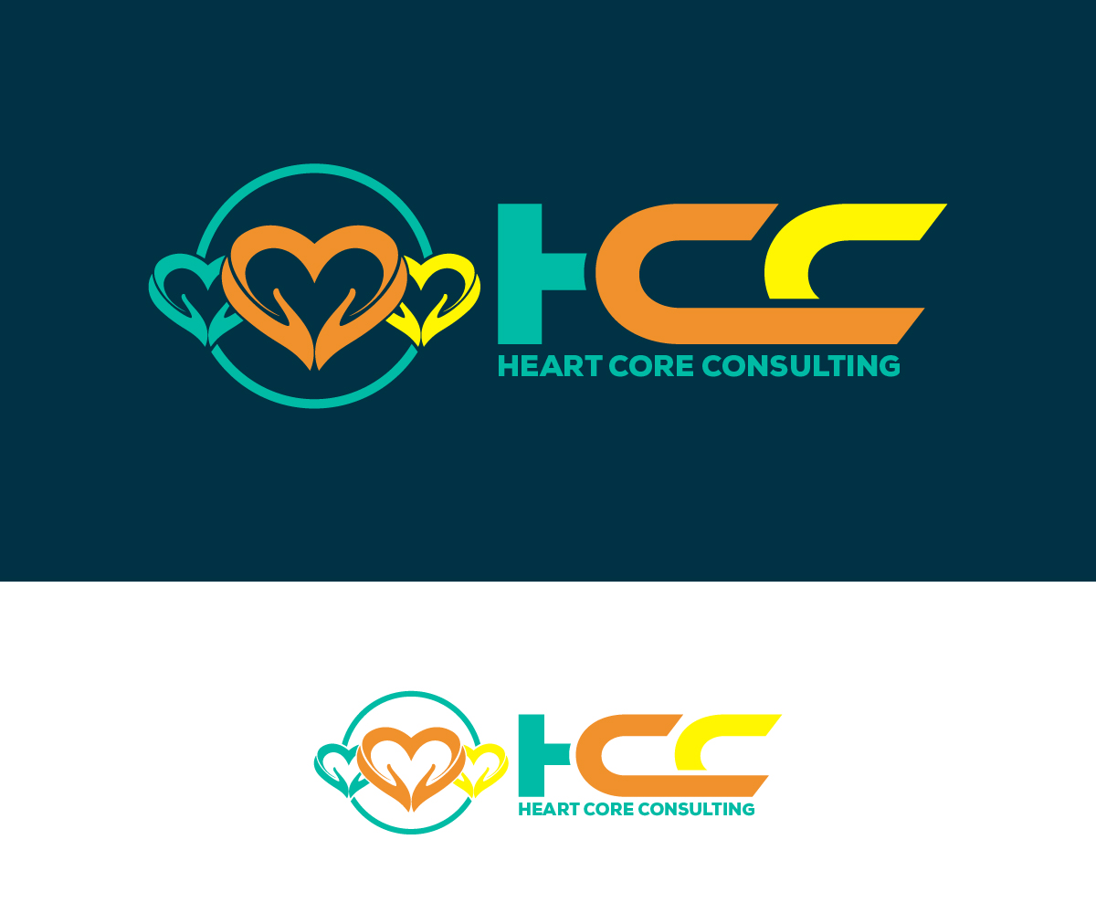 Logo Design by Paint-Tools for Heart Core Consulting | Design #31453271