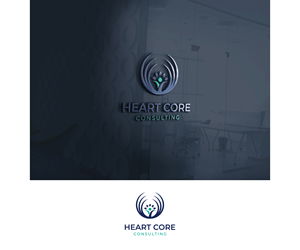 Logo Design by Tube light for Heart Core Consulting | Design: #31498792