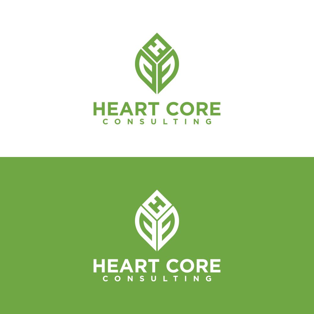 Logo Design by ni9 for Heart Core Consulting | Design #31508027