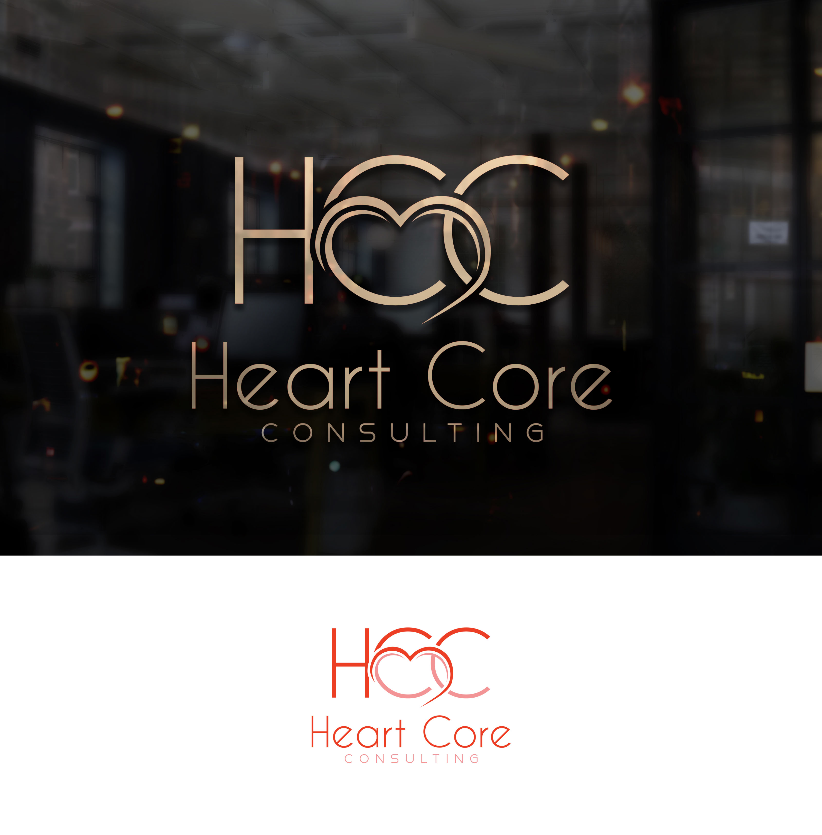 Logo Design by Impressive Solutions for Heart Core Consulting | Design #31452647